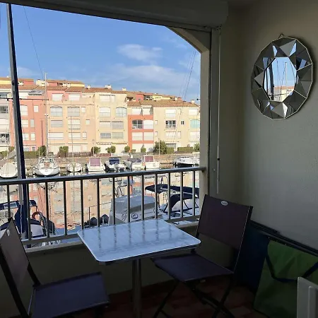 Appartement Avec Parking Et Animaux Admis, Vue Canal - Fr-1-702-13 Agde