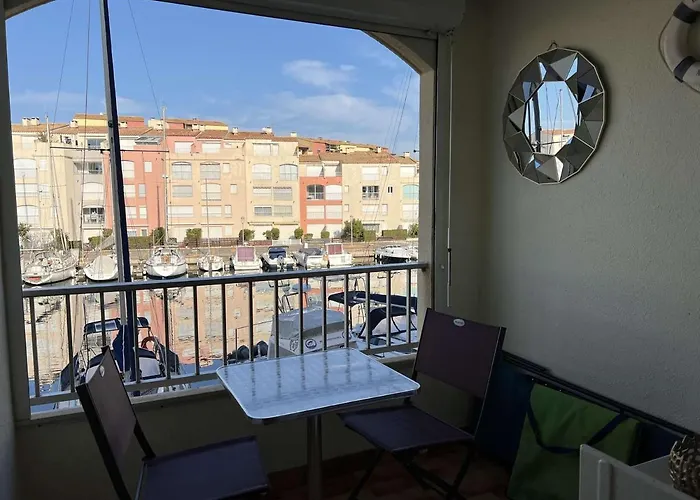 Appartement Avec Parking Et Animaux Admis, Vue Canal - Fr-1-702-13 Agde